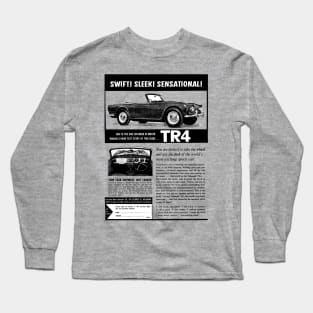 TRIUMPH TR4 - advert Long Sleeve T-Shirt
